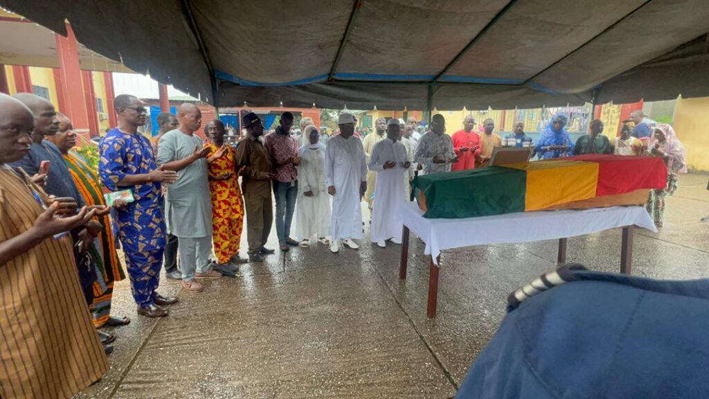 La mairie de Matoto a rendu un dernier hommage à feu Mandaou Sylla