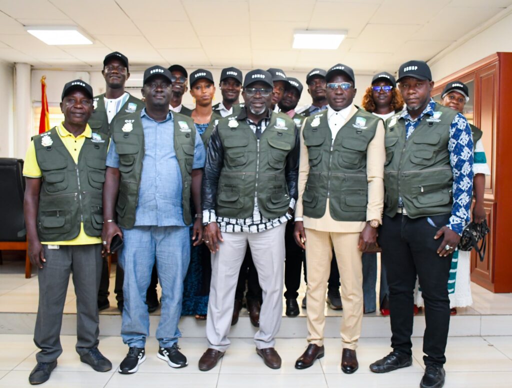 Les agents du service d&rsquo;hygiène Santé et Salubrité Publique présentés aux autorités Communales