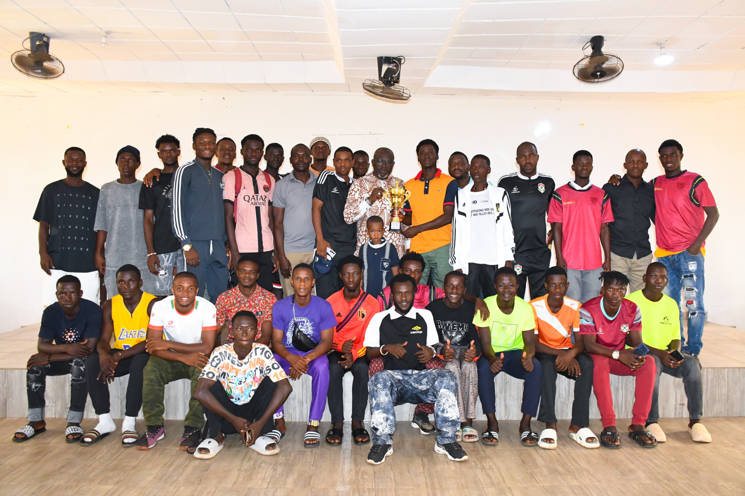 Tournoi doté du trophée M. Moussa Diallo: l&rsquo;équipe championne partage la joie avec l