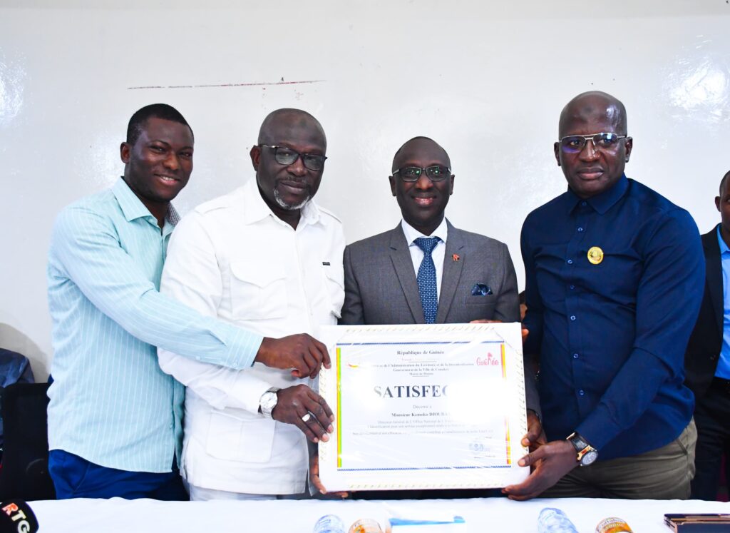 Matoto rend hommage à M.Kemoko Dioubaté, promu Directeur Général de l&rsquo;ONECI