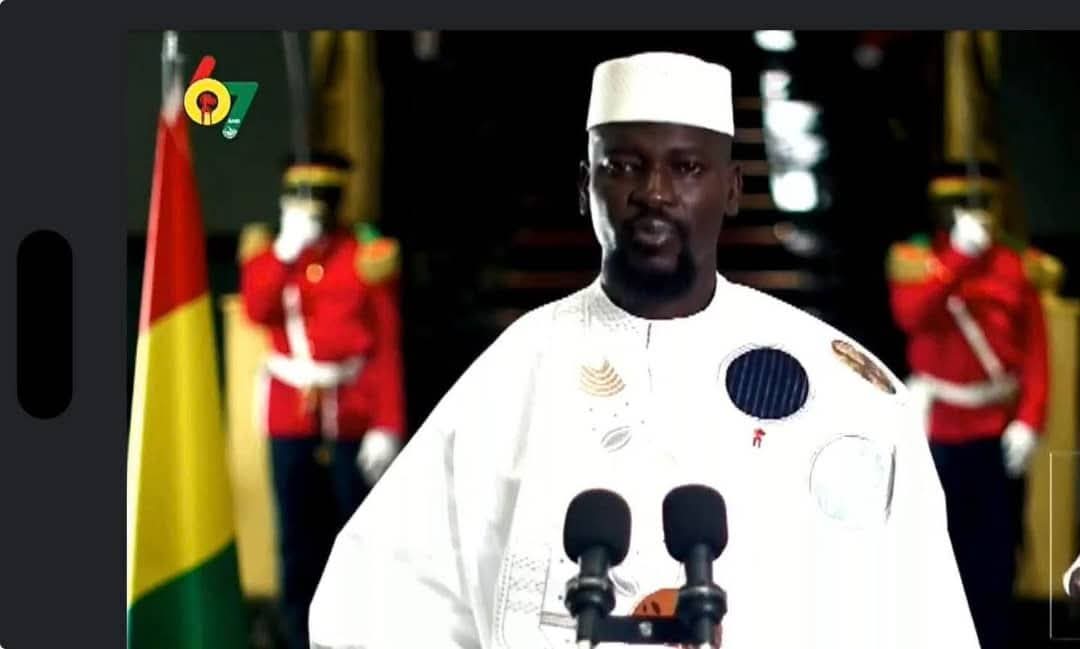 CÉLÉBRATION DU 2 OCTOBRE : l’ADRESSE À LA NATION DU CHEF DE l’ÉTAT, GÉNÉRAL MAMADI DOUMBOUYA 