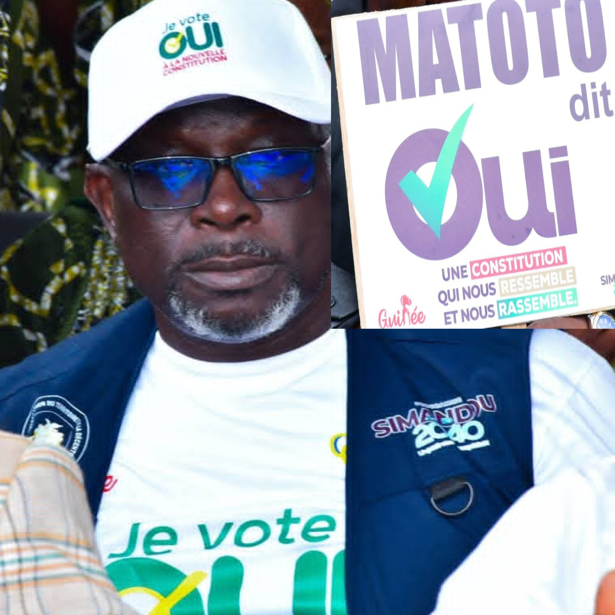 REFERUNDUM : LE PRÉSIDENT DE LA DÉLÉGATION SPÉCIALE DE MATOTO INVITE SES CITOYENS À VOTER DANS LA PAIX