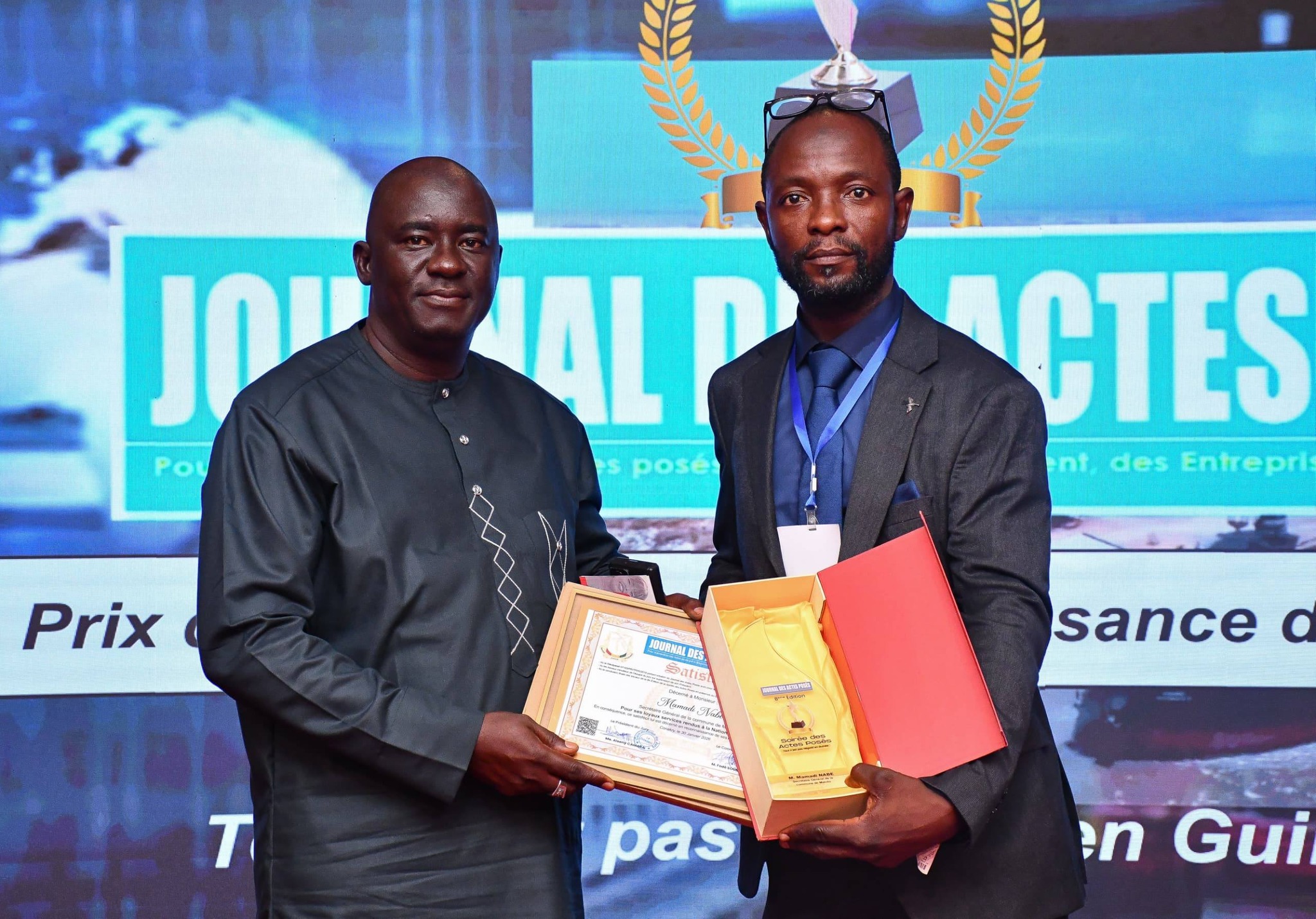 Matoto à l’honneur lors de la cérémonie de distinction du Journal des Actes Posés