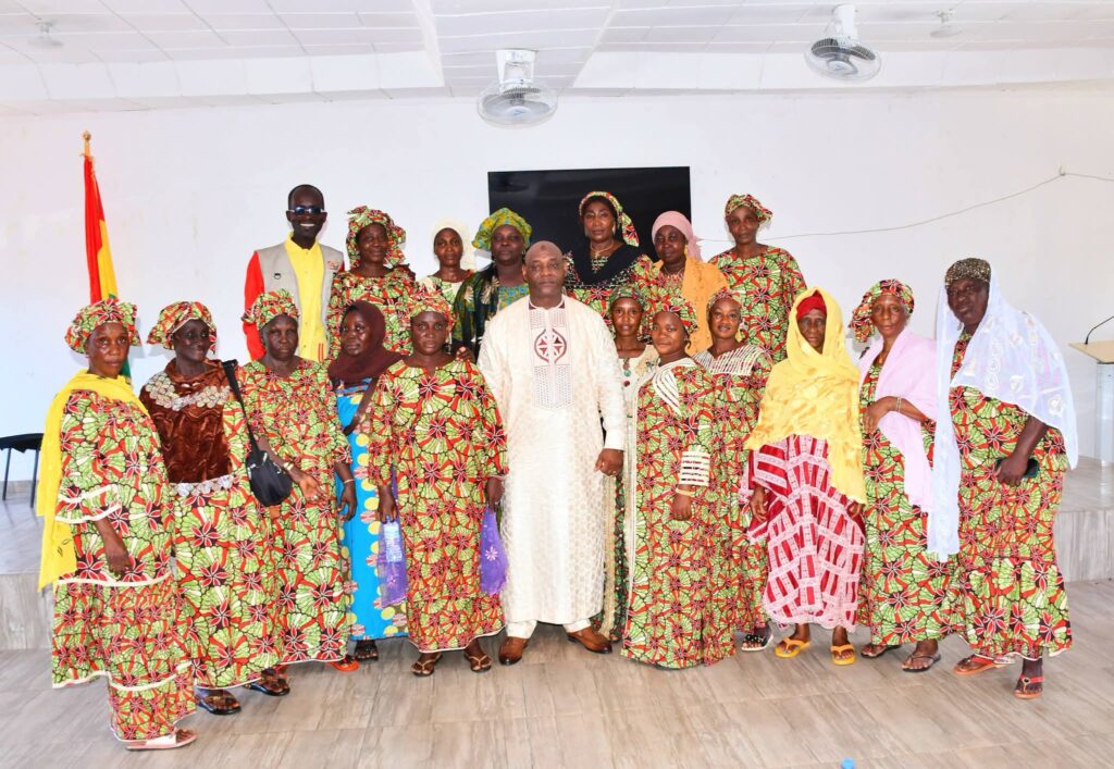 Matoto : Le Secrétaire général reçoit une visite de reconnaissance du groupement Bangaly Oularé 